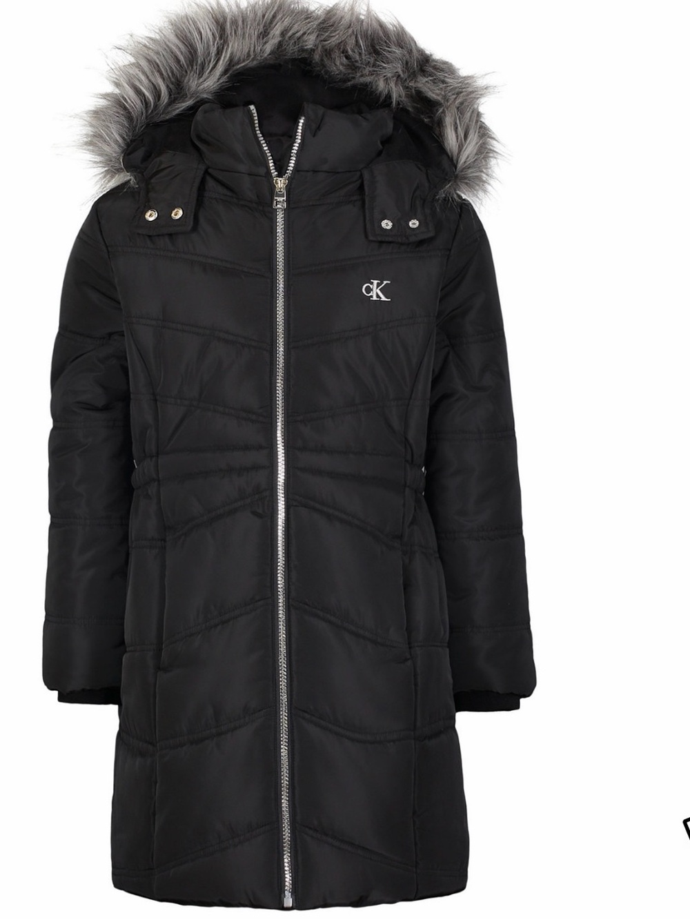 Calvin Klein Girls Aerial Puffer Jacket- Size 16